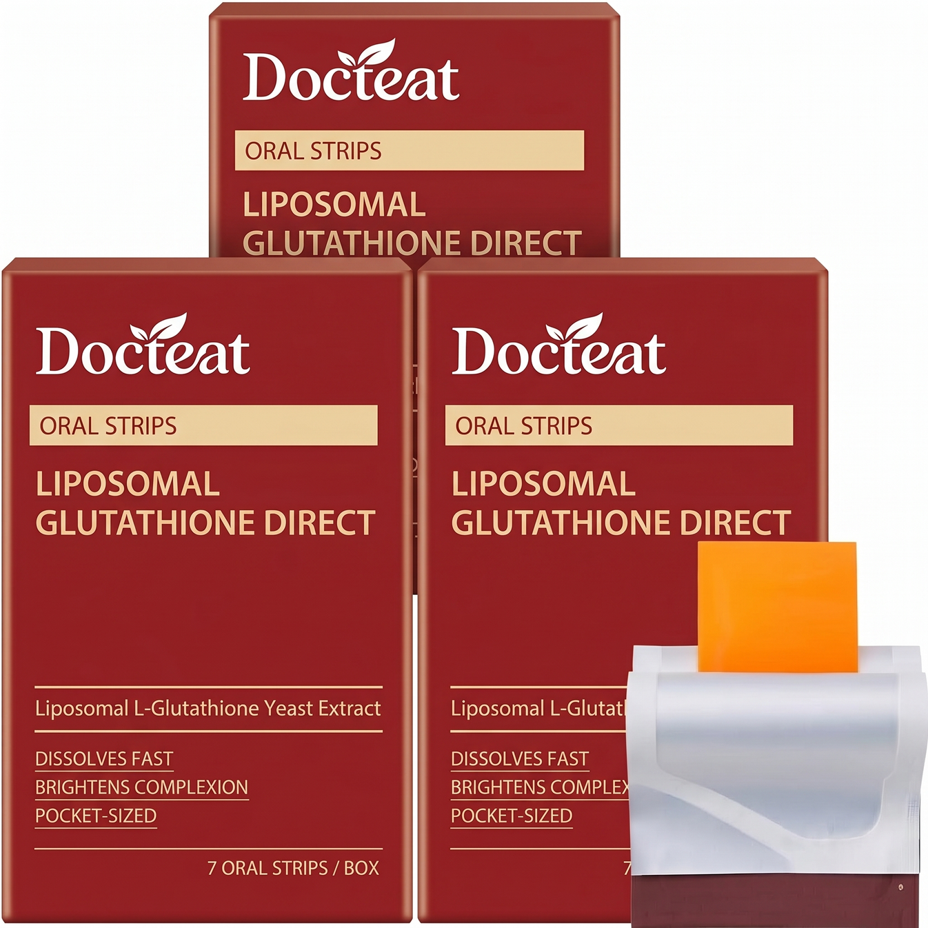 Liposomal Glutathione Brightening Strips